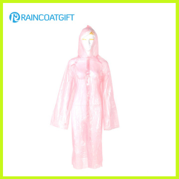 Impermeable impermeable de las mujeres de emergencia PE de tamaño completo Rpe-079